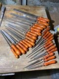 Giant Set of Disston Files huge variety - vintage
