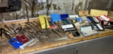 Giant lot of precision measuring tools, calipers, gauges Starrett etc