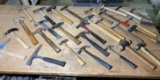 Group lot of assorted hammers