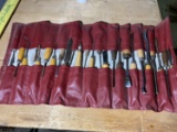 Collection of assorted Chisels, woodworking gouges etc