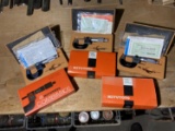 Lot of 3 Mitutoyo Precision Gauges in Boxes
