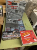 Tool kit in case, Oscillating tool, Flex Shaft Grinder