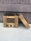 Vintage Recordio Jr Radio By Wilcox Gay Tube