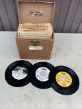 Collection of 45 with Record Box