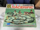 Motorific Champion Racerific Slot car set by Ideal