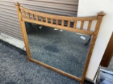 Large Mission Style Wall Mirror