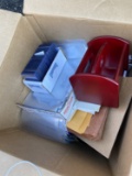 Box of assorted collector/ephemera sleeves etc
