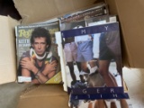 Box of 1980s and 90s Rolling Stone Magazines