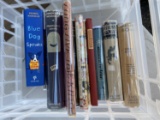 Box of assorted books including Rockwell Kent
