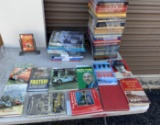Group lot of vintage automobile racing books