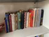 Group lot of antique books