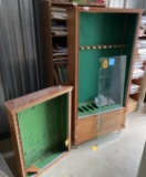2 Hand Made Vintage Gun Cabinets
