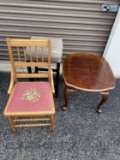 Three small pieces of furniture