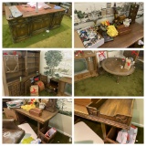 Mid Century Office COntents - Romweber furniture pieces