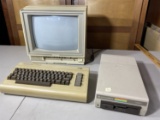 Vintage Commodore 64 Computer, monitor and disk drive