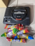 Sega Genesis 16 Bit Gaming System PLUS Pez dispensers