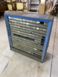 Vintage Westinghouse TV repair components sorter cabinet