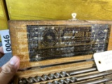 Set of Jennings Spur Auger Bits in case