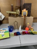 Aluminum Coasters, Vintage Toys and Decor