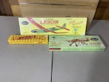 Group lot of three vintage models