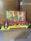Vintage Royal Crown Advertisement Metal Sign, Vintage Kitchen Set