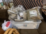 Group of soft goods and pillows