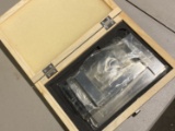 Set of Garrett Wade Precision Steel Squares in Case