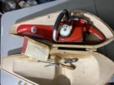 Vintage Remington Dupont SL-9 Chainsaw in case