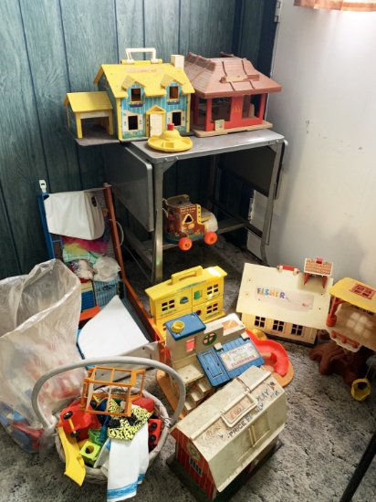 Vintage Fisher Price, Play School, and Barbie Items