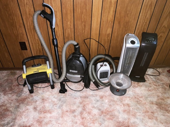 Heaters, Fans and Vacuum