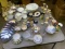 Large table lot assorted China, Royal Doulton etc