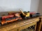 Group lot of assorted vintage Lionel Model Railroad cars