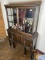 c. 1920 elaborate detailed china cabinet