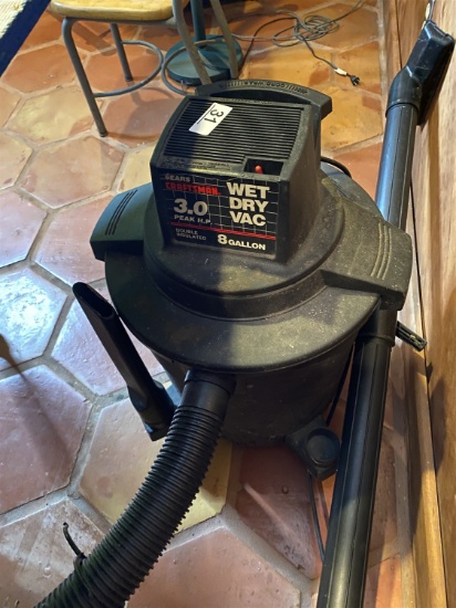 Sears Craftsman 3.0 HP Wet Dry Shop Vacuum