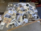 Group lot of old photos, snapshot, Real Photo Postcards