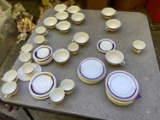 Large lot of assorted Lenox china