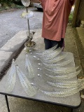 Large sized Unusual Venetian glass Lamp