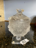 Vintage Lalique Lidded Candy Dish