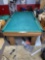 Vintage Slate Pool Table with balls, one stick