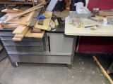 Nice Stainless Steel Metal Shop Tool Cabinet WITH TOOLS
