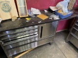 Nice Stainless Steel Metal Shop Tool Cabinet WITH TOOLS