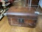 Antique Wooden Trunk or Box with Early lock