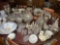 Huge lot - table contents of glass and china