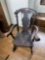 Elaborately Carved Antique Rocking Chair