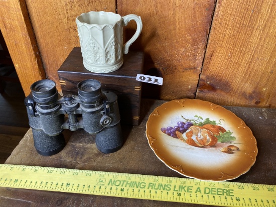 Group lot misc vintage and antique items