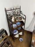 Unusual Antique Stand with Shelves