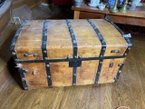 Antique Wooden Box or Trunk