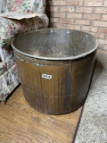 Very large Antique Copper Wash Pot or Kettle