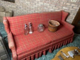 Vintage Plaid Couch