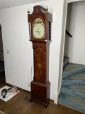 Antique English Tall Case Grandfather Clock